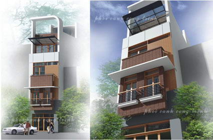 Thiết kế nhà ở gia đình khu đô thị mới Định Công